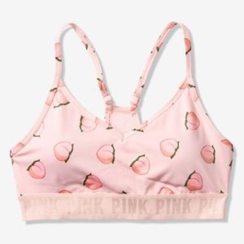 *SOLD*Victorias Secret Peach Sports Bra - Picture 7 of 8